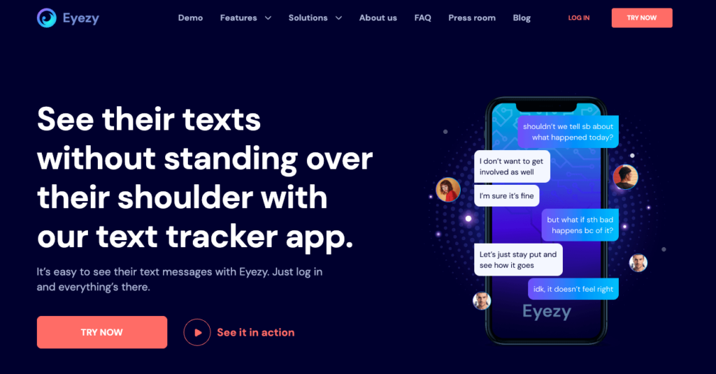 read someone's text messages using eyezy
