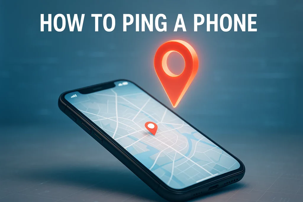 how to ping a phone