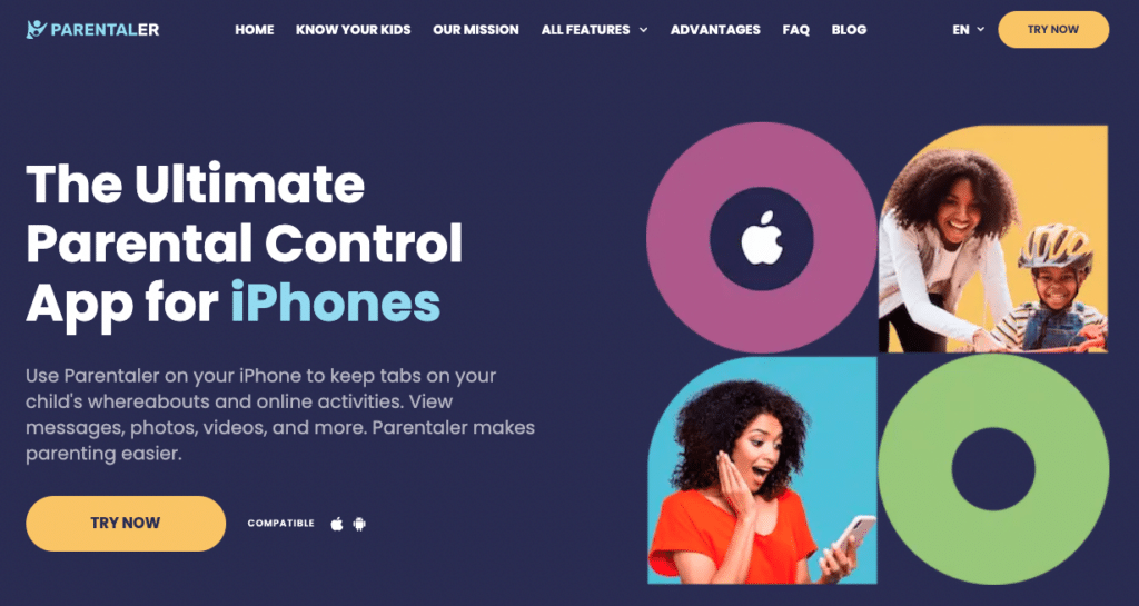 parentaler parental control app for iphone