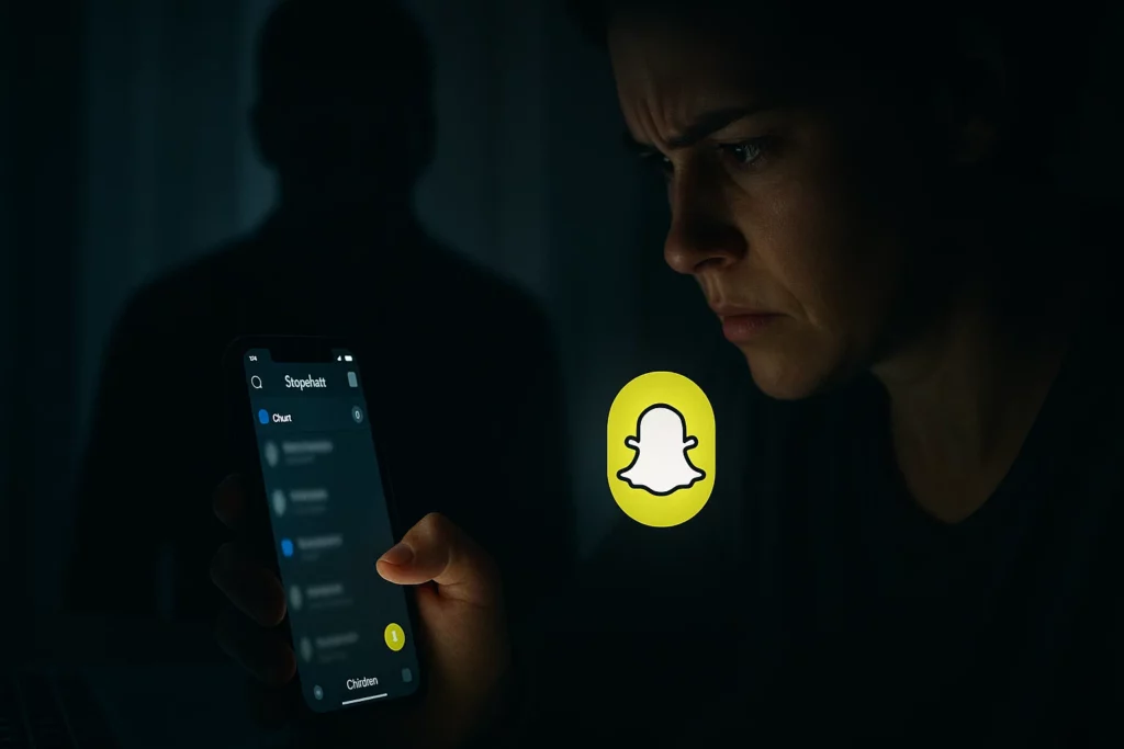 how to find out who my girlfriend is talking to on snapchat