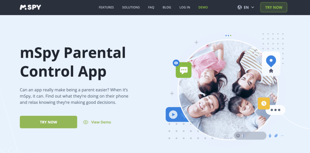 mSpy Parental Control App