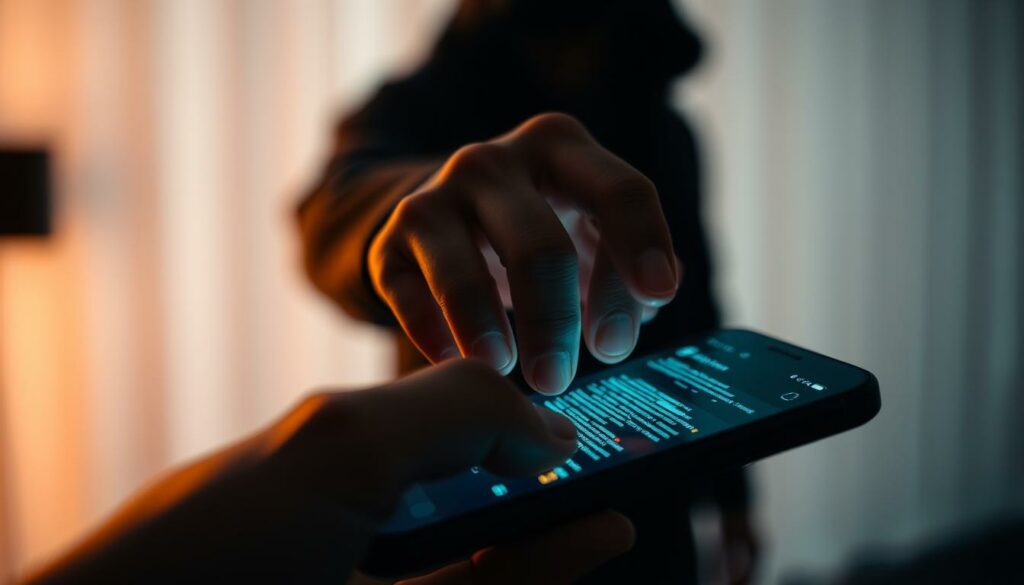 how do cheaters hide stuff on their phone